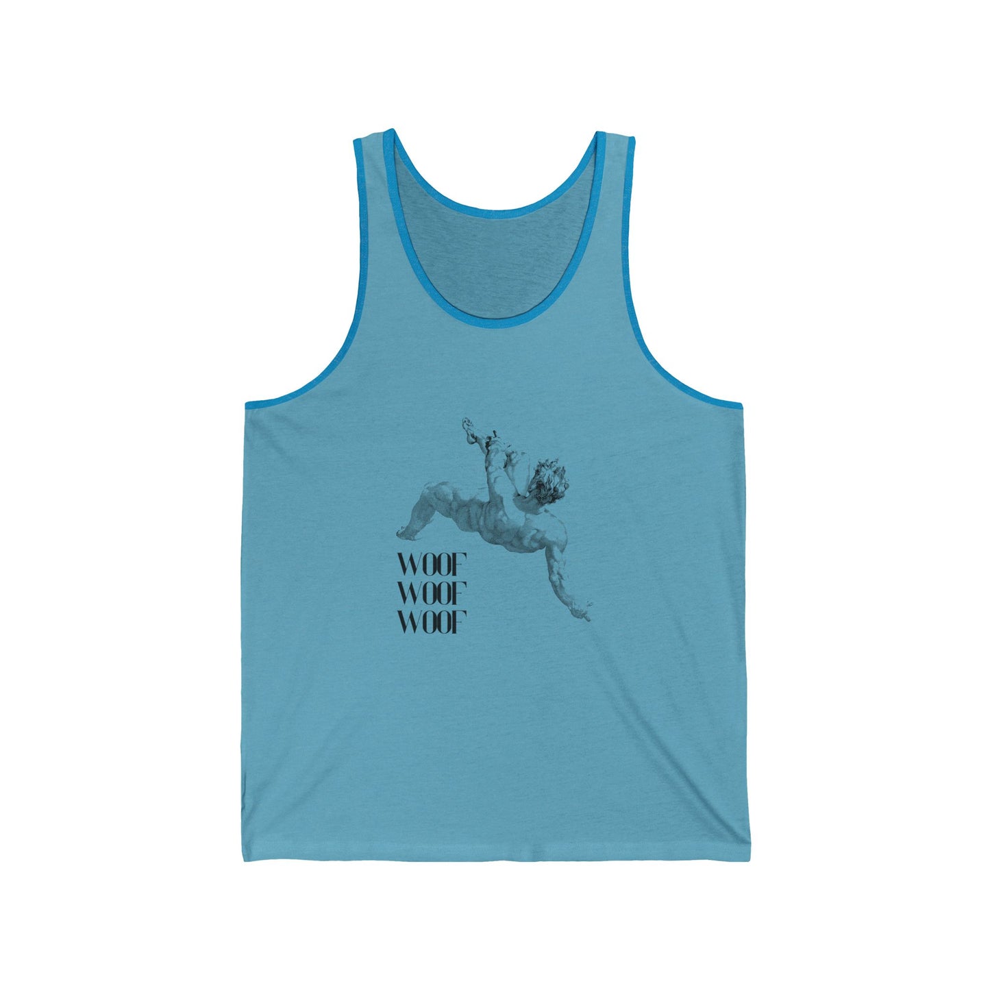 Woof * 3 Unisex Jersey Tank
