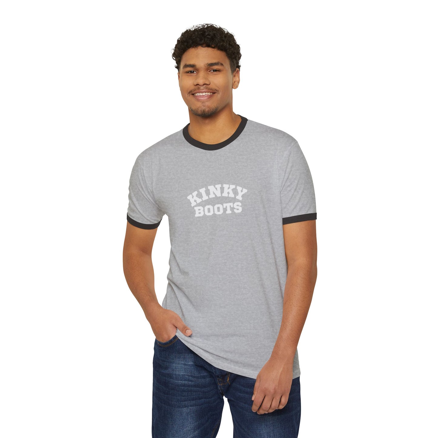 Kinky Boots Unisex Cotton Ringer T-Shirt