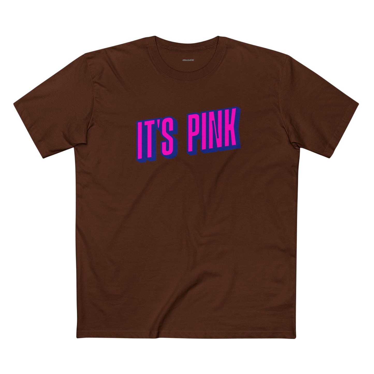 It`s Pink Adult Staple Tee