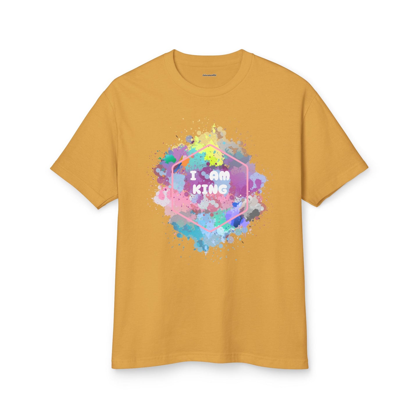 I Am King Unisex Garment-Dyed Heavyweight Cotton Tee