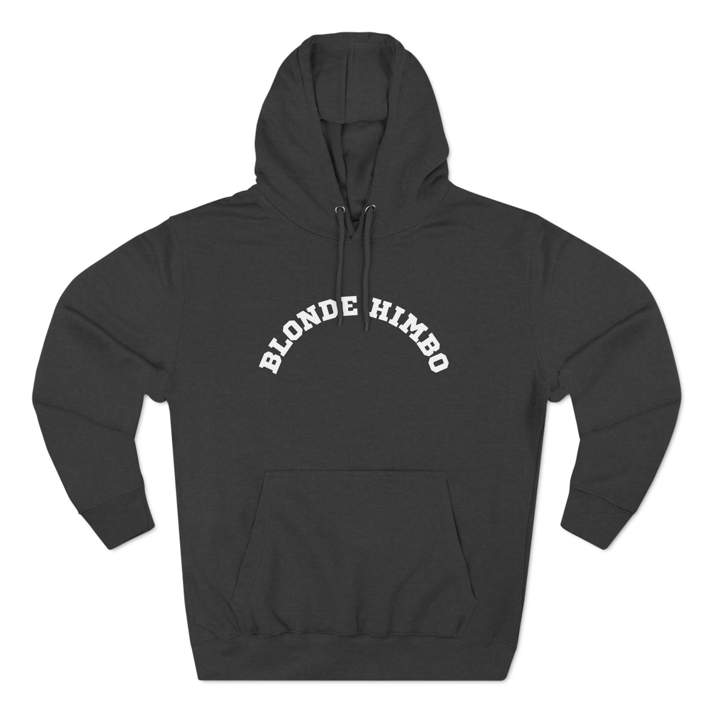 Blonde Himbo Three-Panel Fleece Hoodie