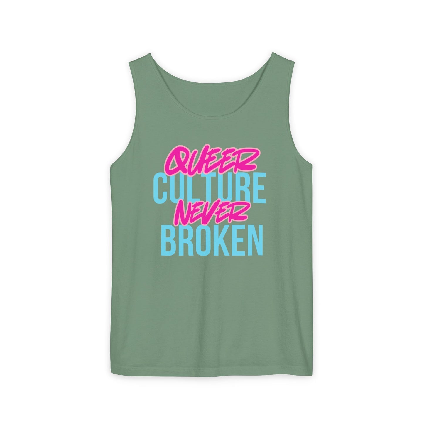 Queer Culture Unisex Garment-Dyed Tank Top