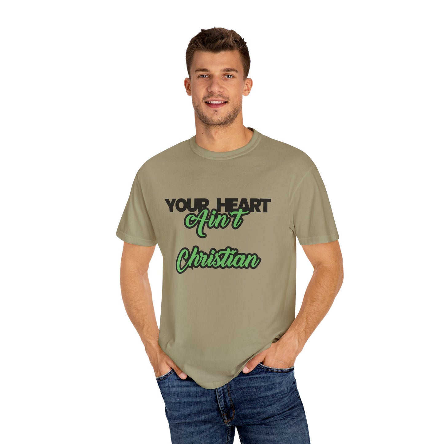 Your Heart Unisex Garment-Dyed T-shirt