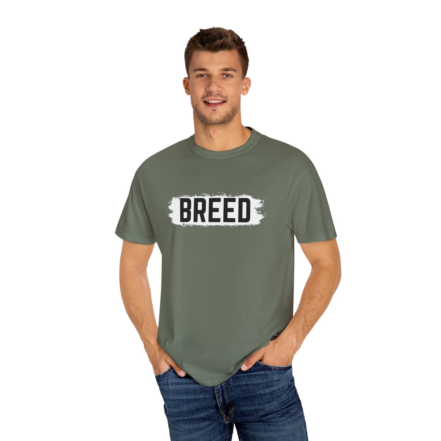 Breed Unisex Garment-Dyed T-shirt