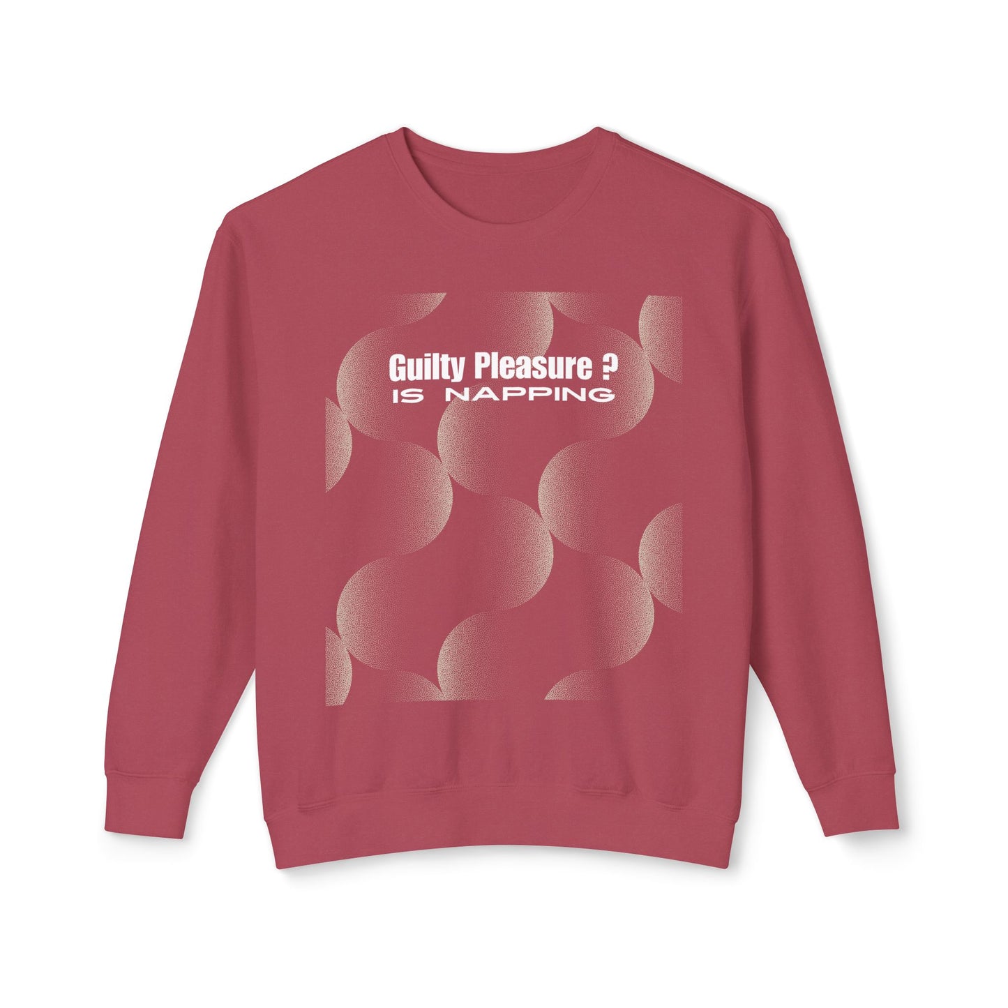 Guilty pleasure Unisex Lightweight Crewneck Sweatshirt