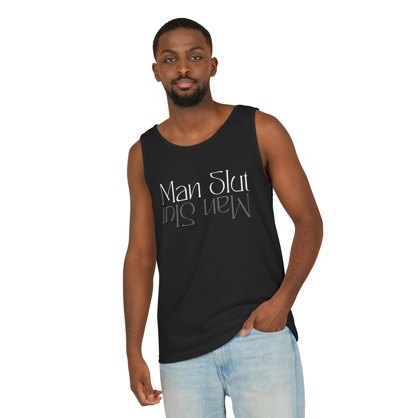 ManSlut 2 Unisex Garment-Dyed Tank Top