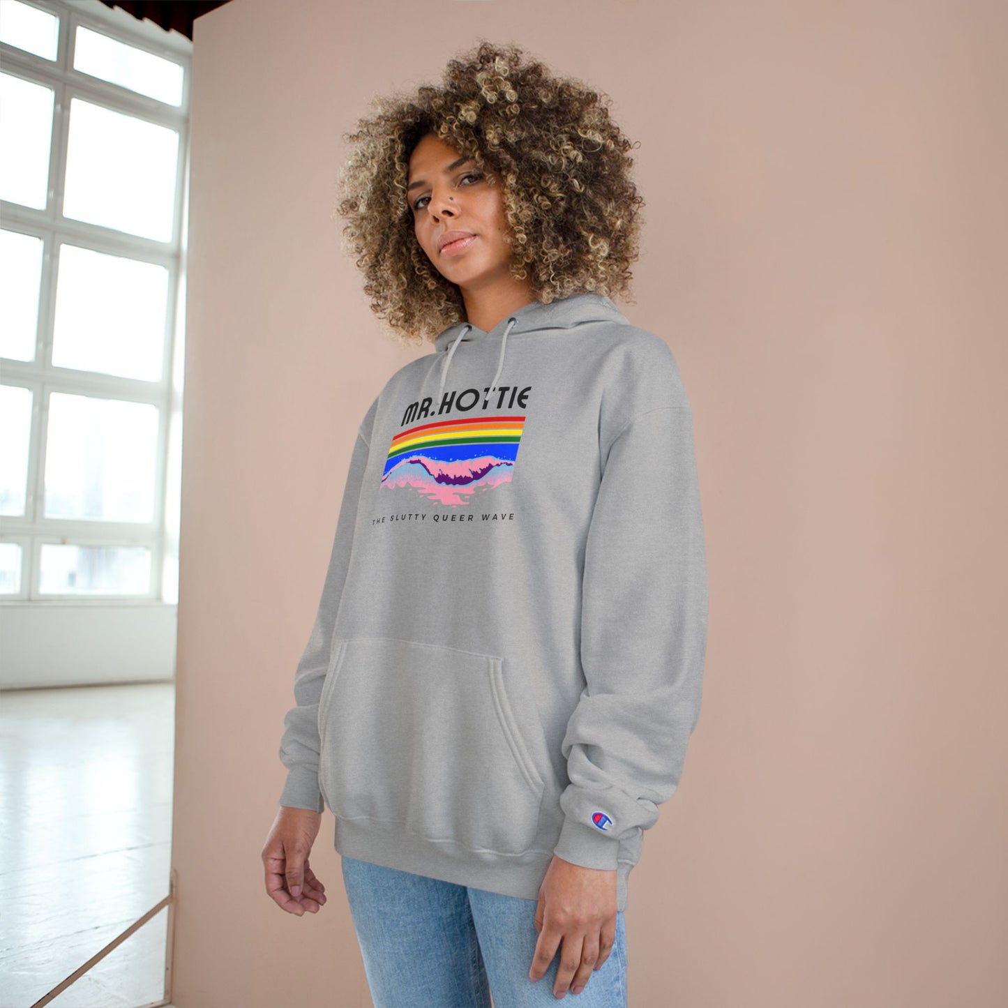 The Slutty Queer Wave Champion Hoodie