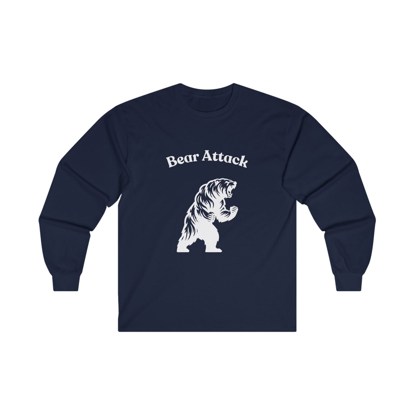 Bear Attack Unisex Ultra Cotton Long Sleeve Tee