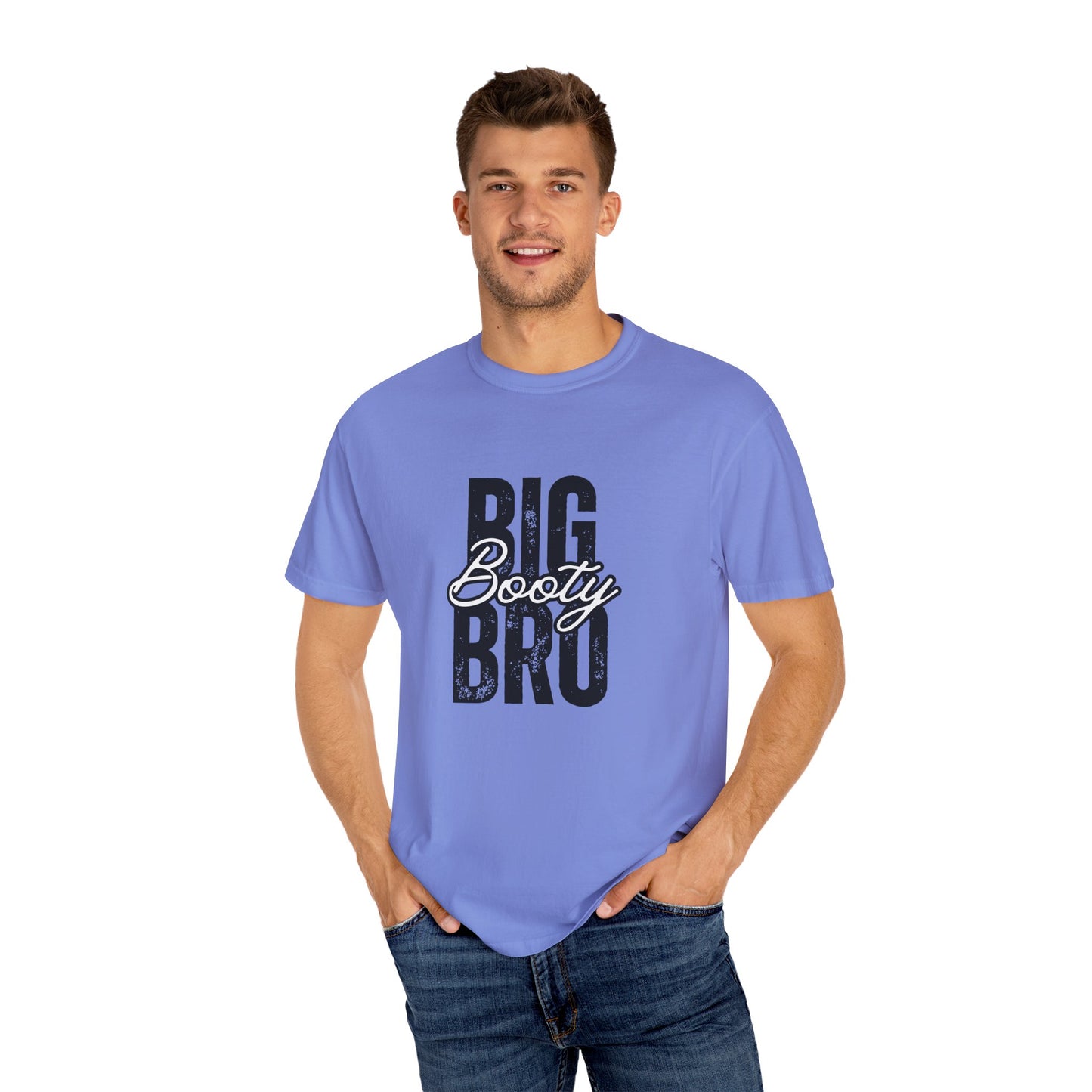 Big Booty Bro Unisex Garment-Dyed T-shirt