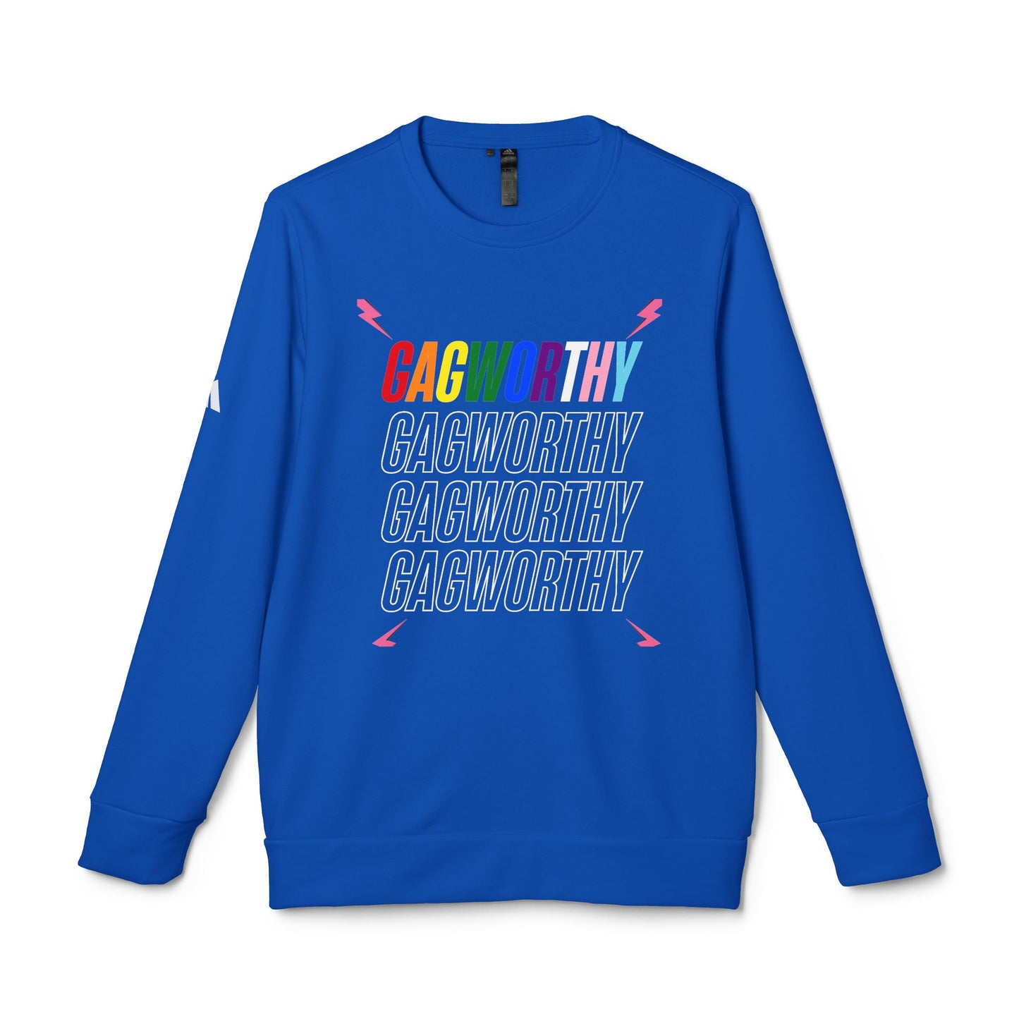 Gagworthy adidas Unisex Fleece Crewneck Sweatshirt