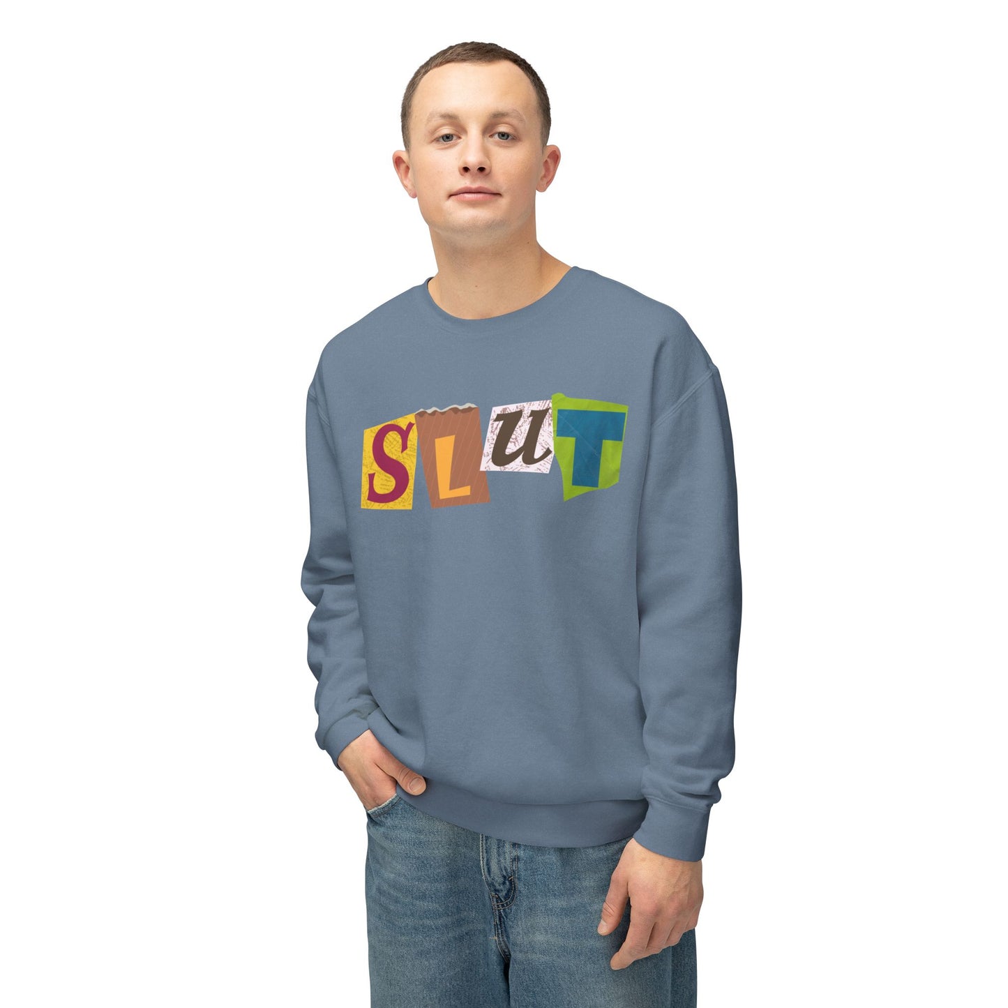 S>LUT Unisex Lightweight Crewneck Sweatshirt