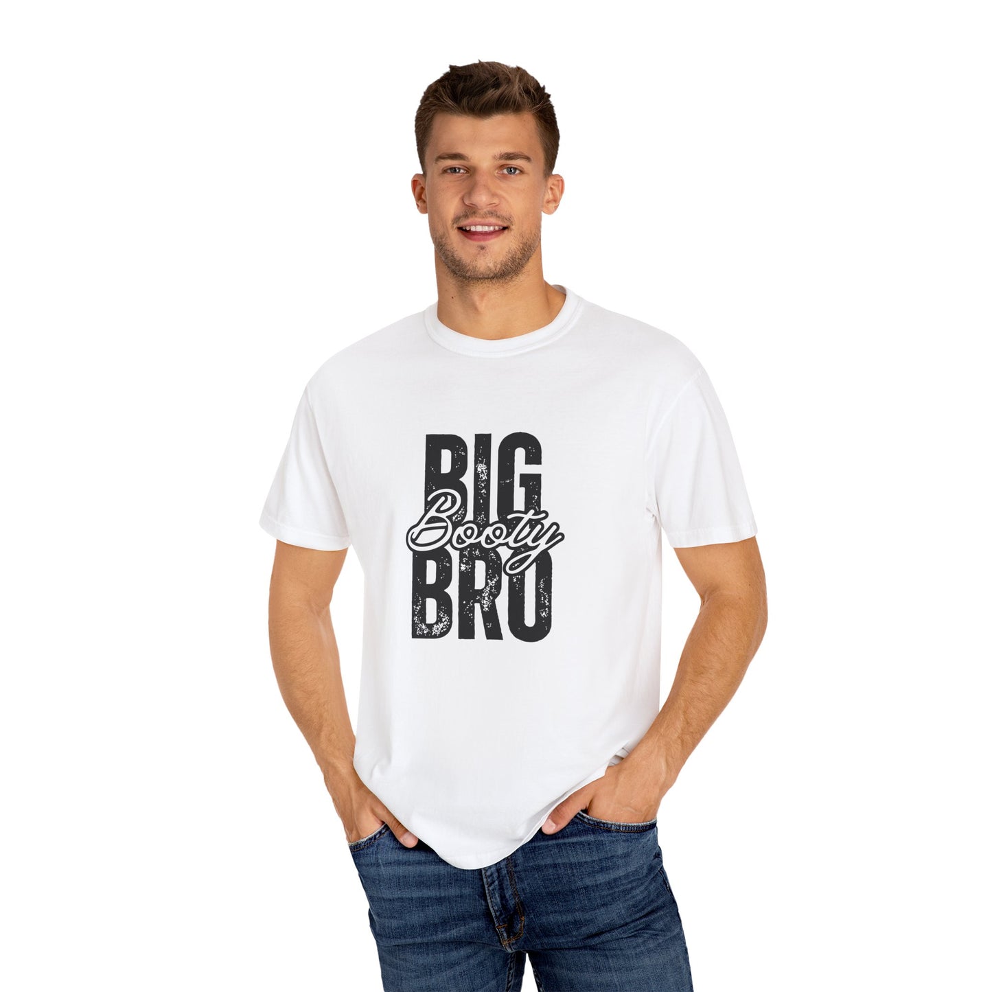 Big Booty Bro Unisex Garment-Dyed T-shirt