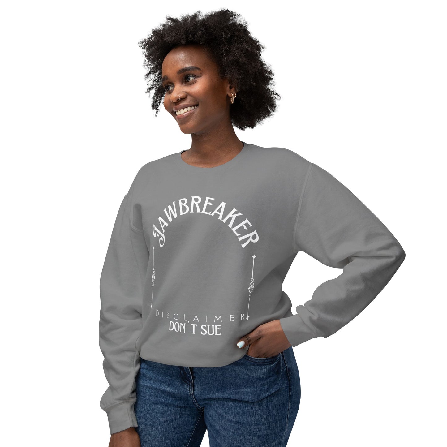 Jawbreaker Unisex Lightweight Crewneck Sweatshirt