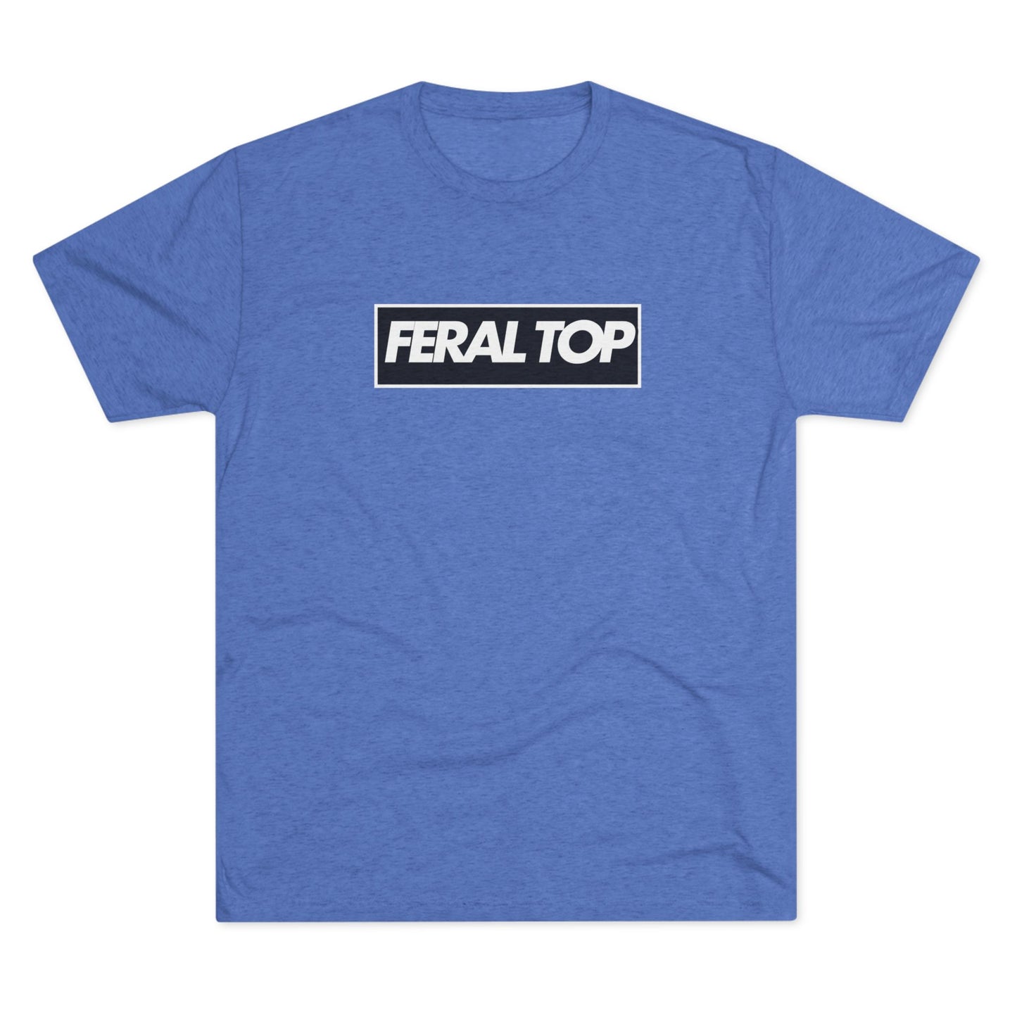 Feral Top Unisex Tri-Blend Crew Tee