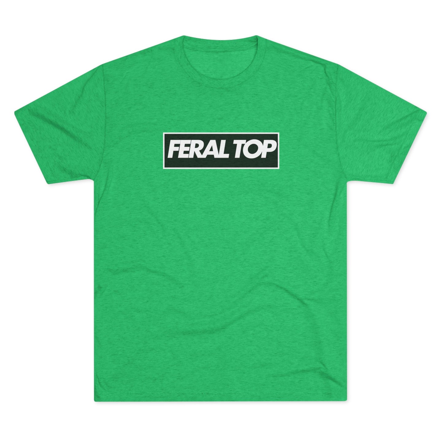 Feral Top Unisex Tri-Blend Crew Tee