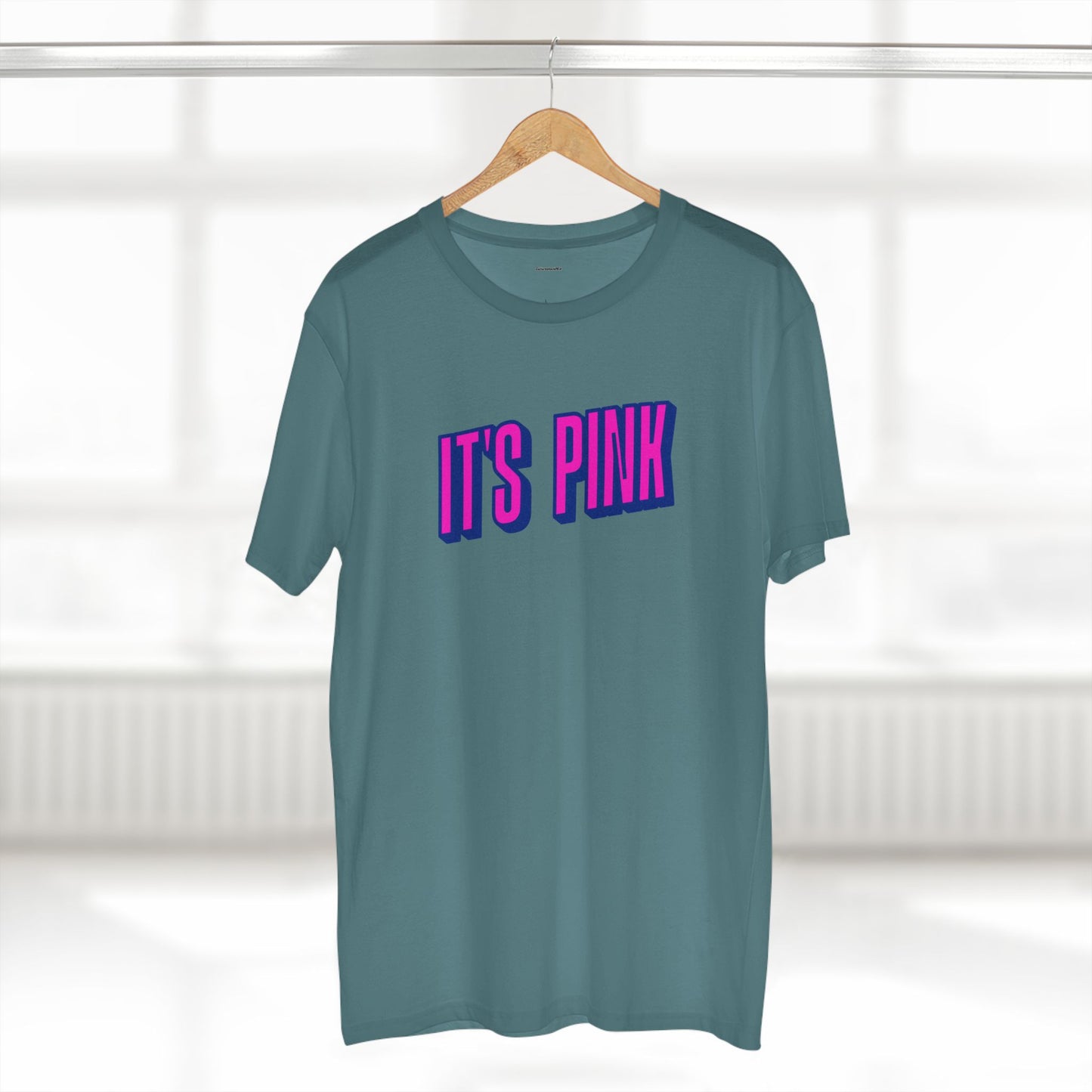 It`s Pink Adult Staple Tee