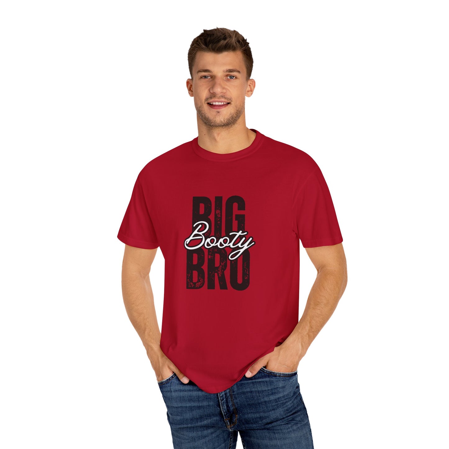 Big Booty Bro Unisex Garment-Dyed T-shirt
