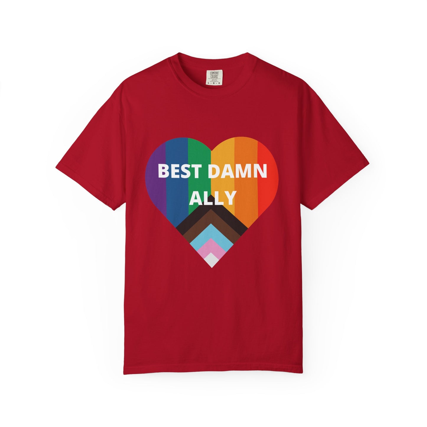 Best Damn Ally Unisex Garment-Dyed T-shirt
