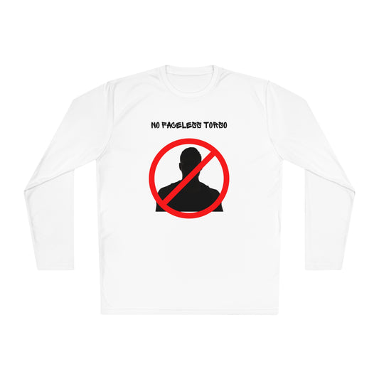 No Faceless Torso Unisex Lightweight Long Sleeve Tee