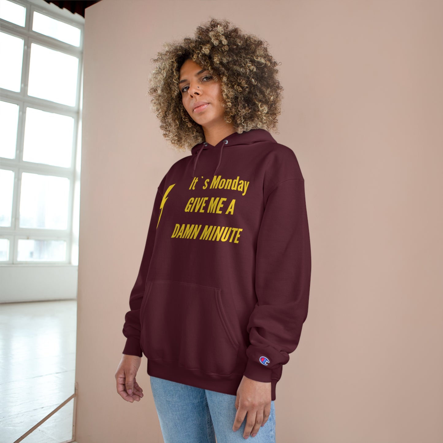 It`s Monday...Champion Hoodie