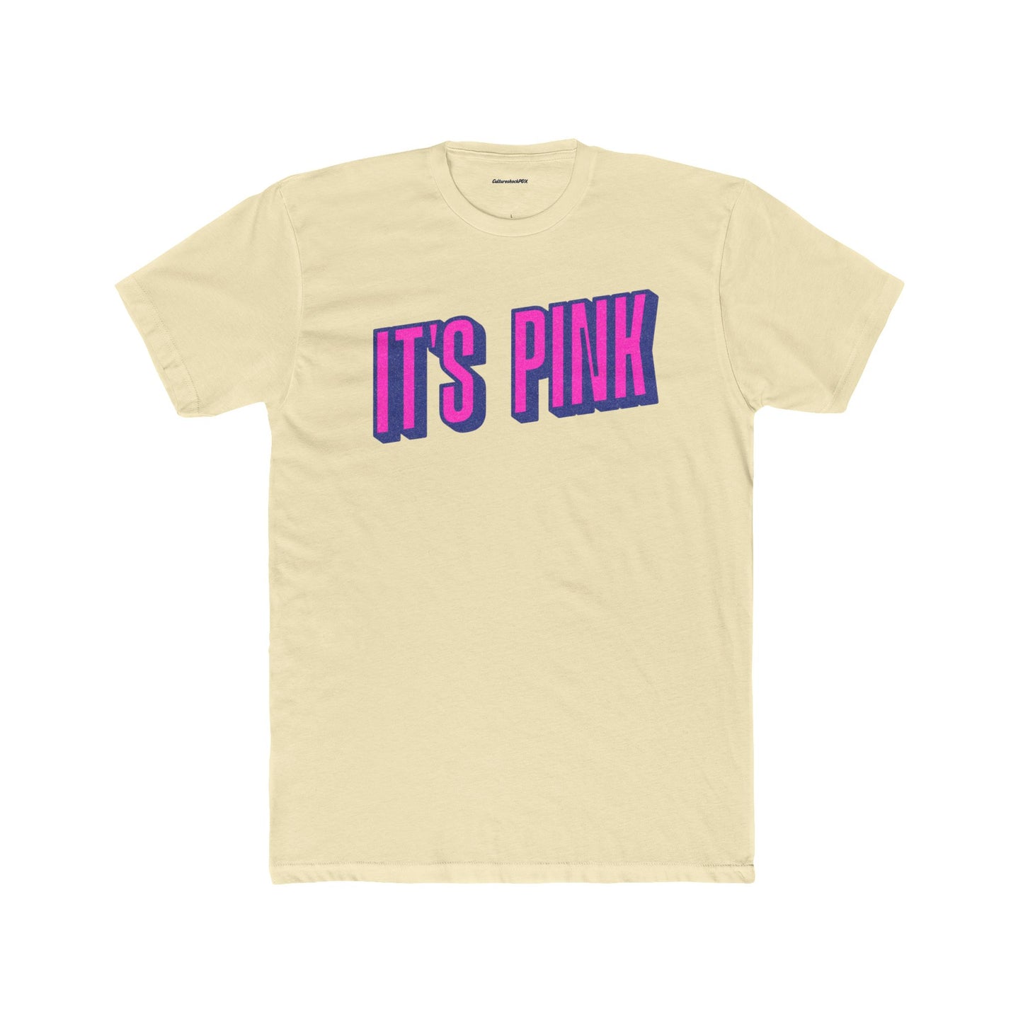 It`s Pink Unisex Cotton Crew Tee