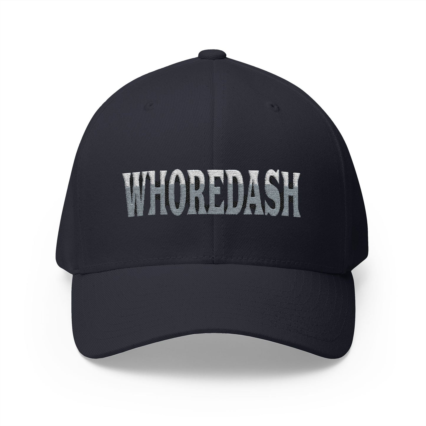 Whoredash Closed-Back Structured Cap (Embroidery)