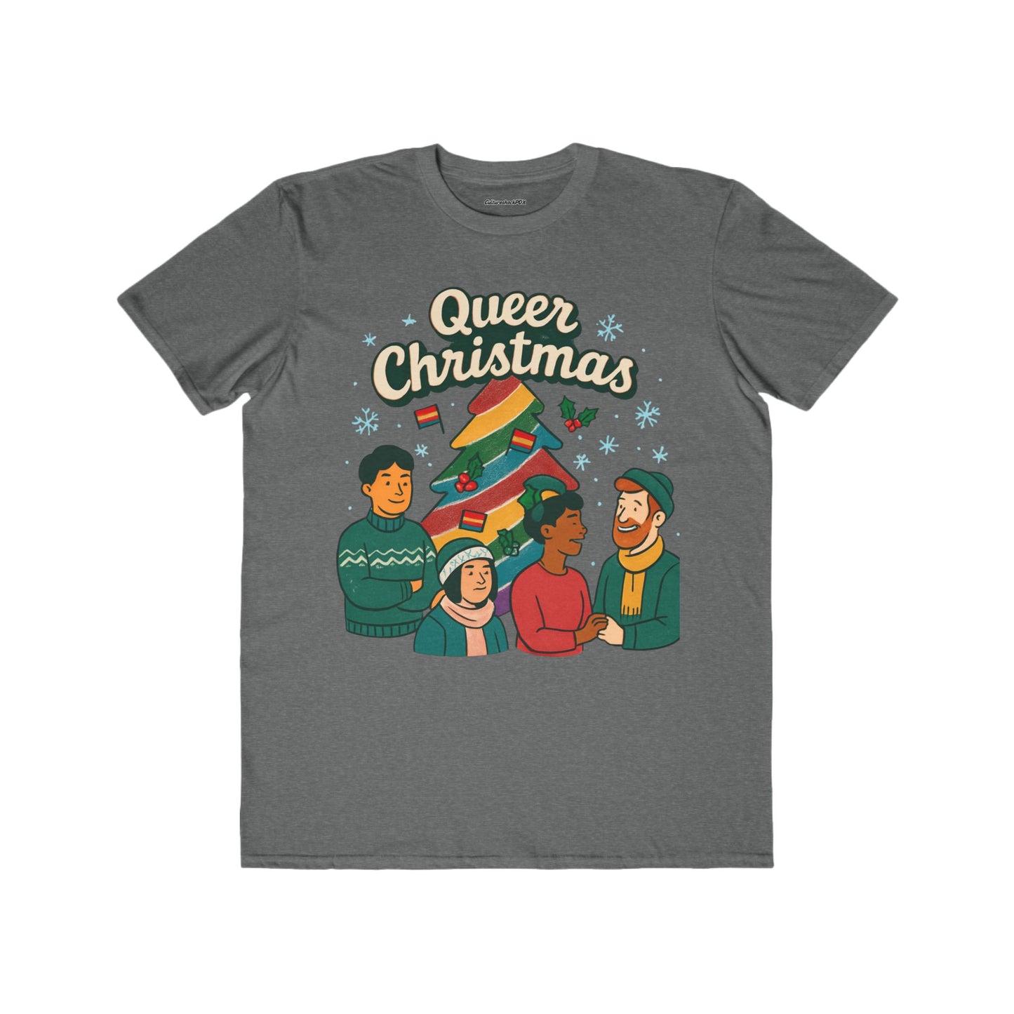 Queer Christmas Men's Lightweight Fashion Tee