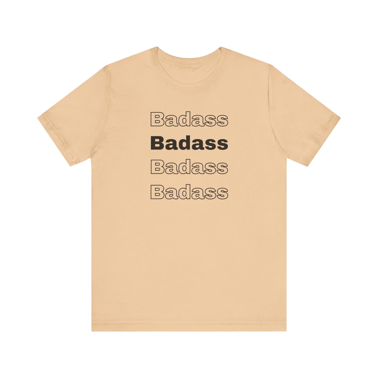 Badass Unisex Jersey Short Sleeve Tee