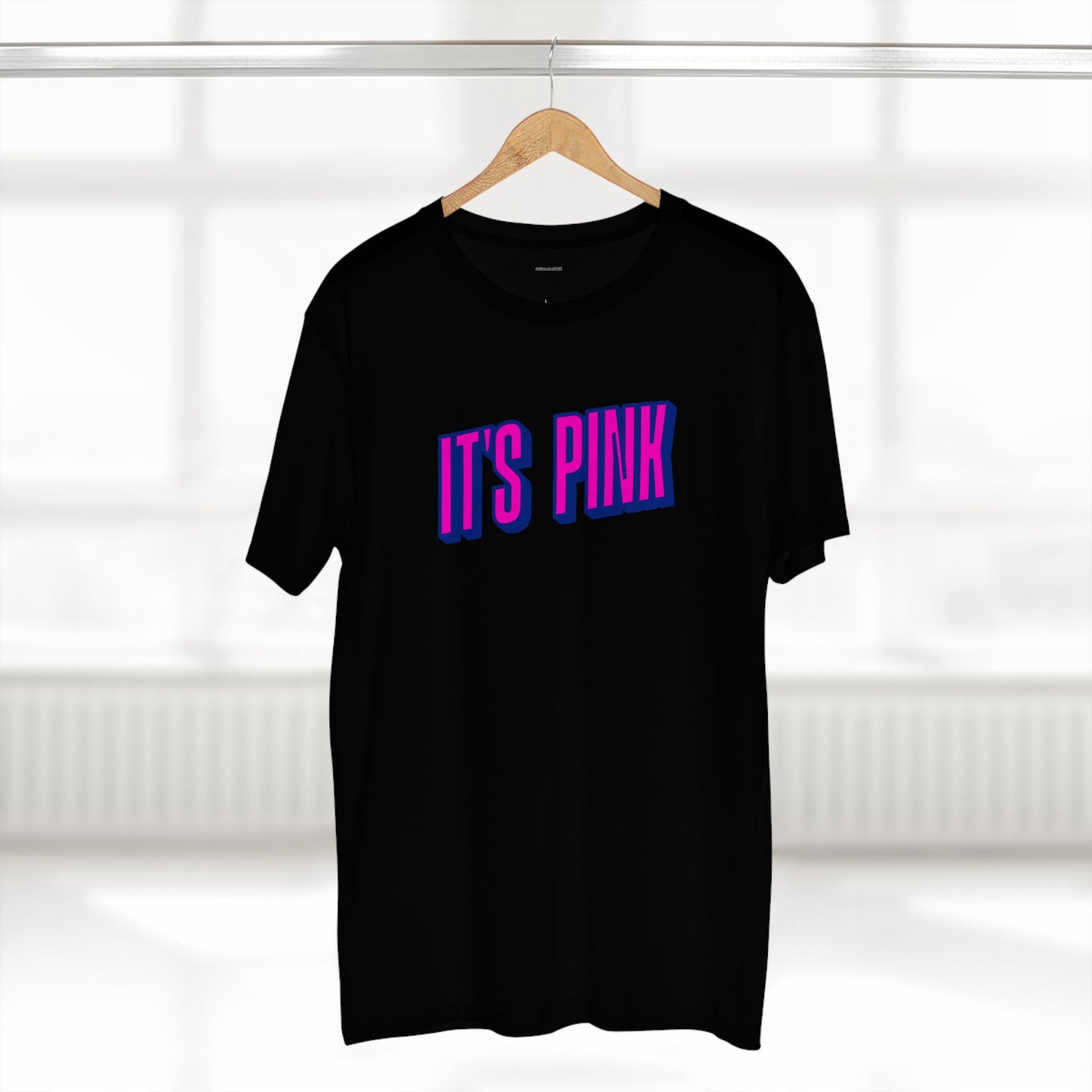 It`s Pink Adult Staple Tee