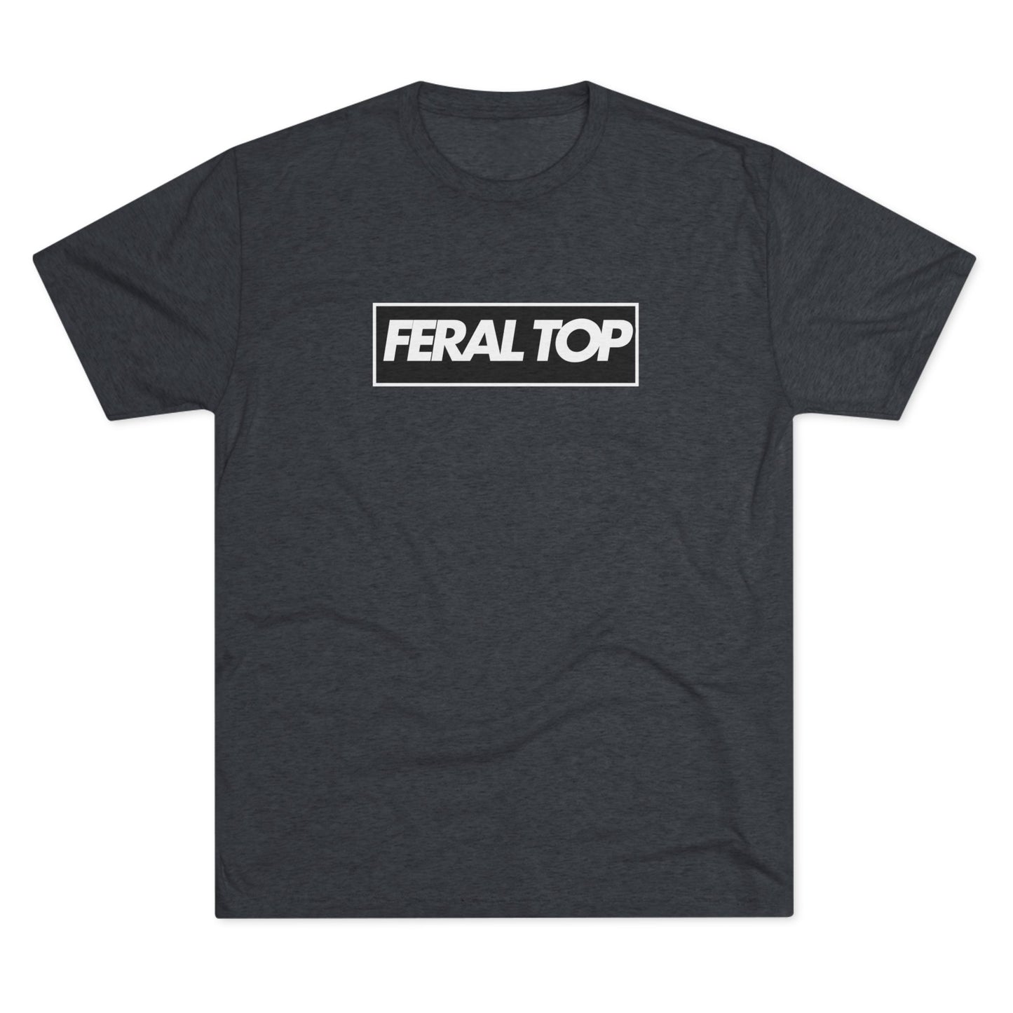 Feral Top Unisex Tri-Blend Crew Tee