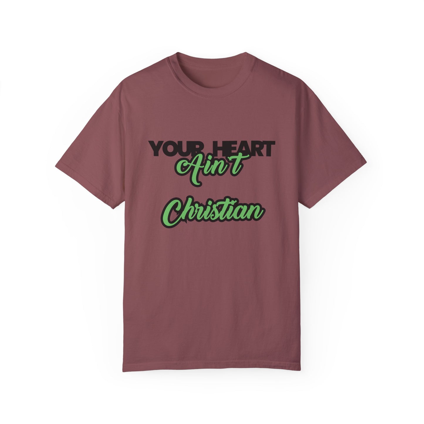 Your Heart Unisex Garment-Dyed T-shirt