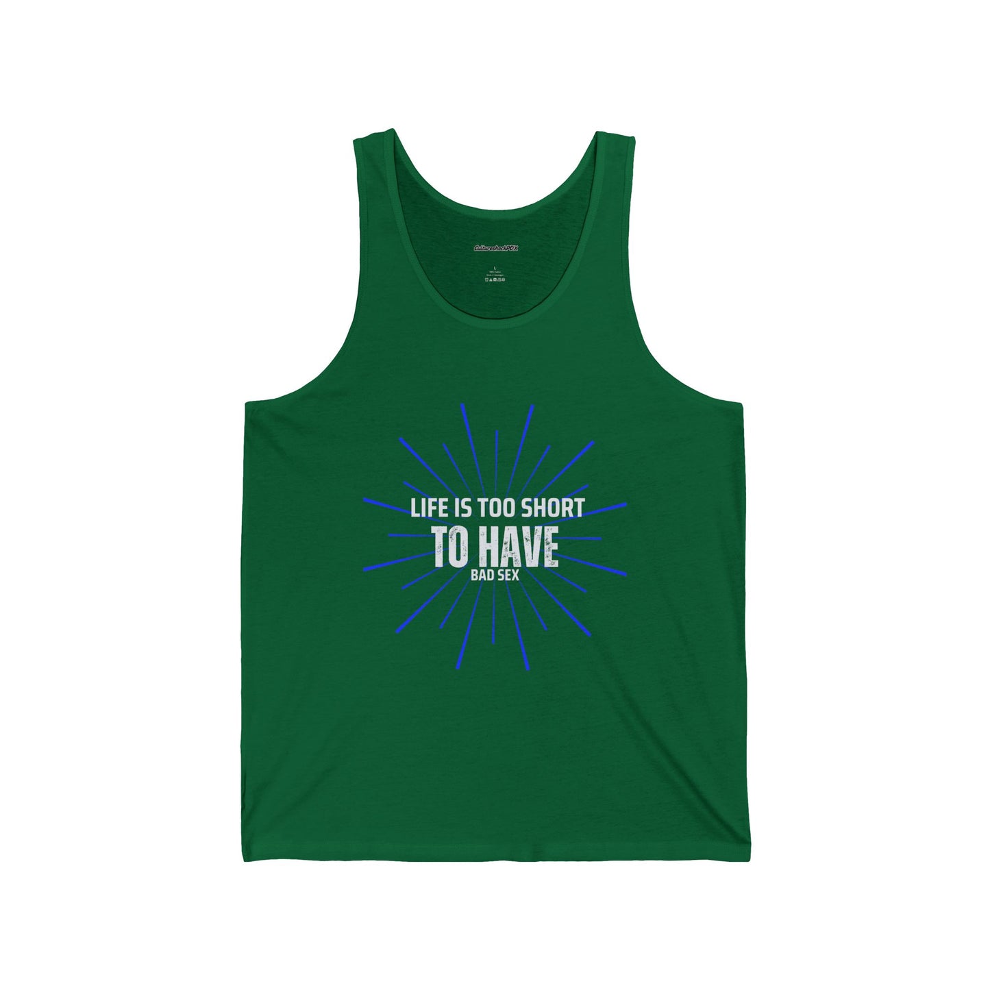 Life. Unisex Jersey Tank