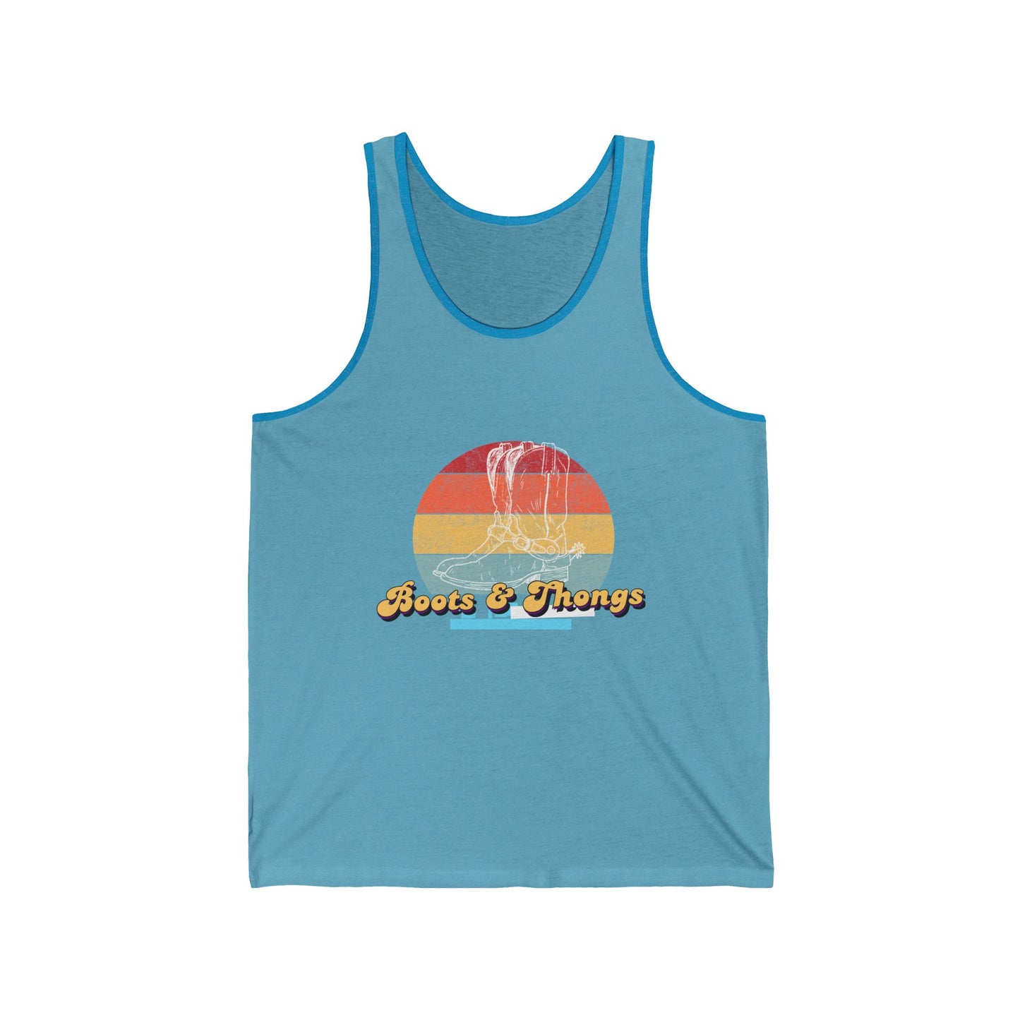 Boots & Thongs Unisex Jersey Tank