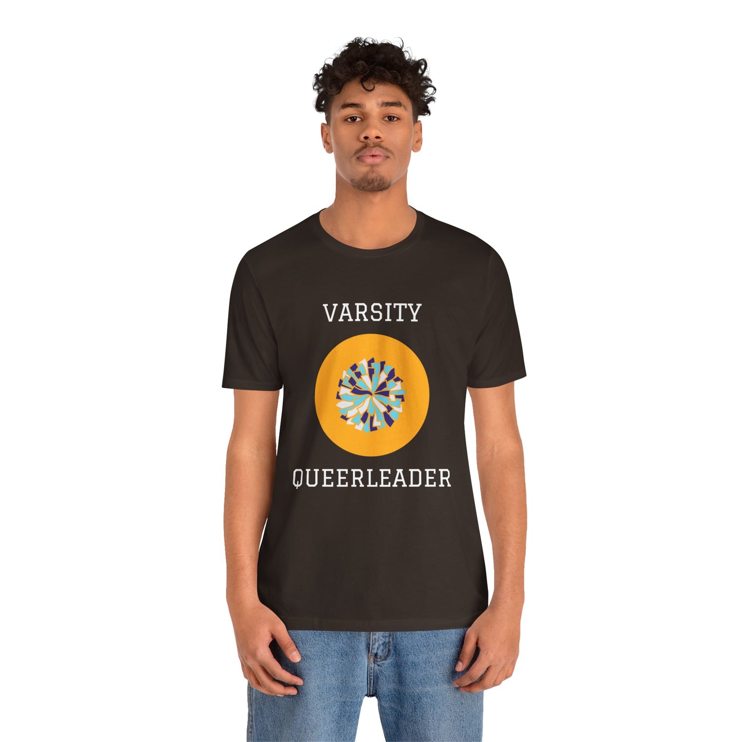 Varsity Queerleader #2 Unisex Jersey Short Sleeve Tee