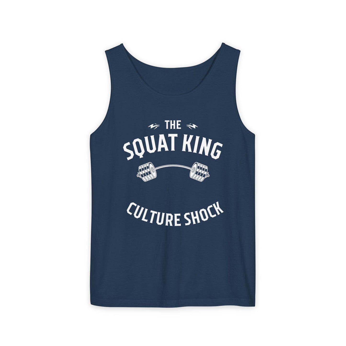 Squat King Unisex Garment-Dyed Tank Top