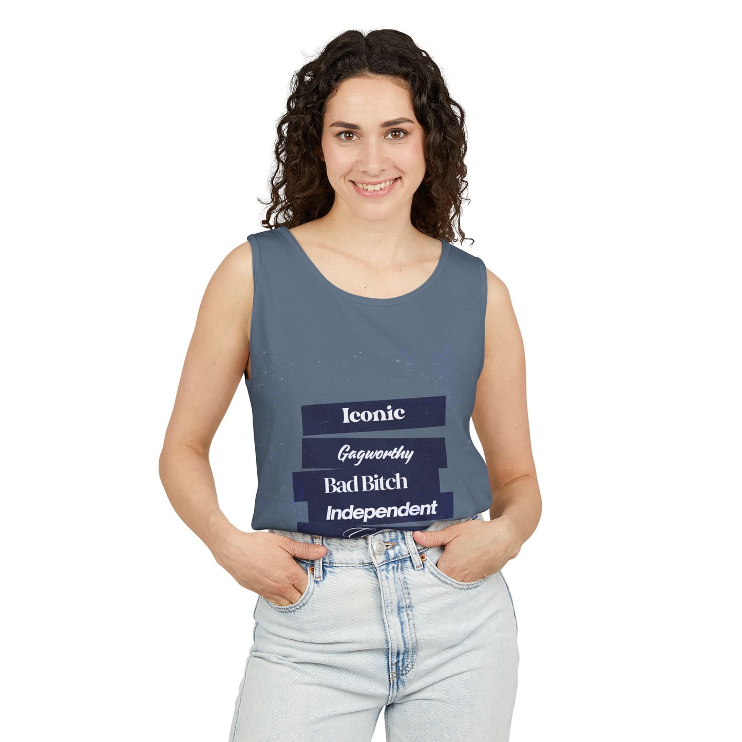 Iconic Unisex Garment-Dyed Tank Top