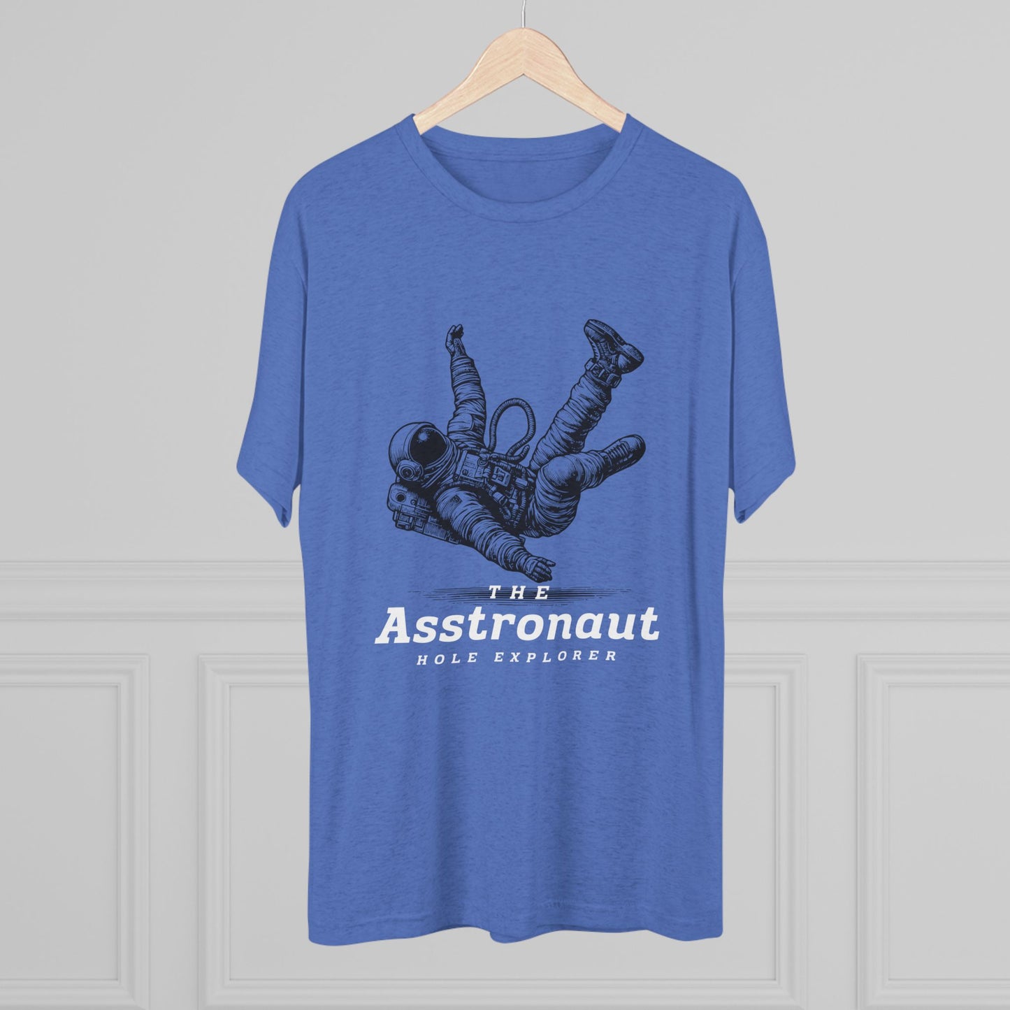 The Asstronaut Unisex Tri-Blend Crew Tee