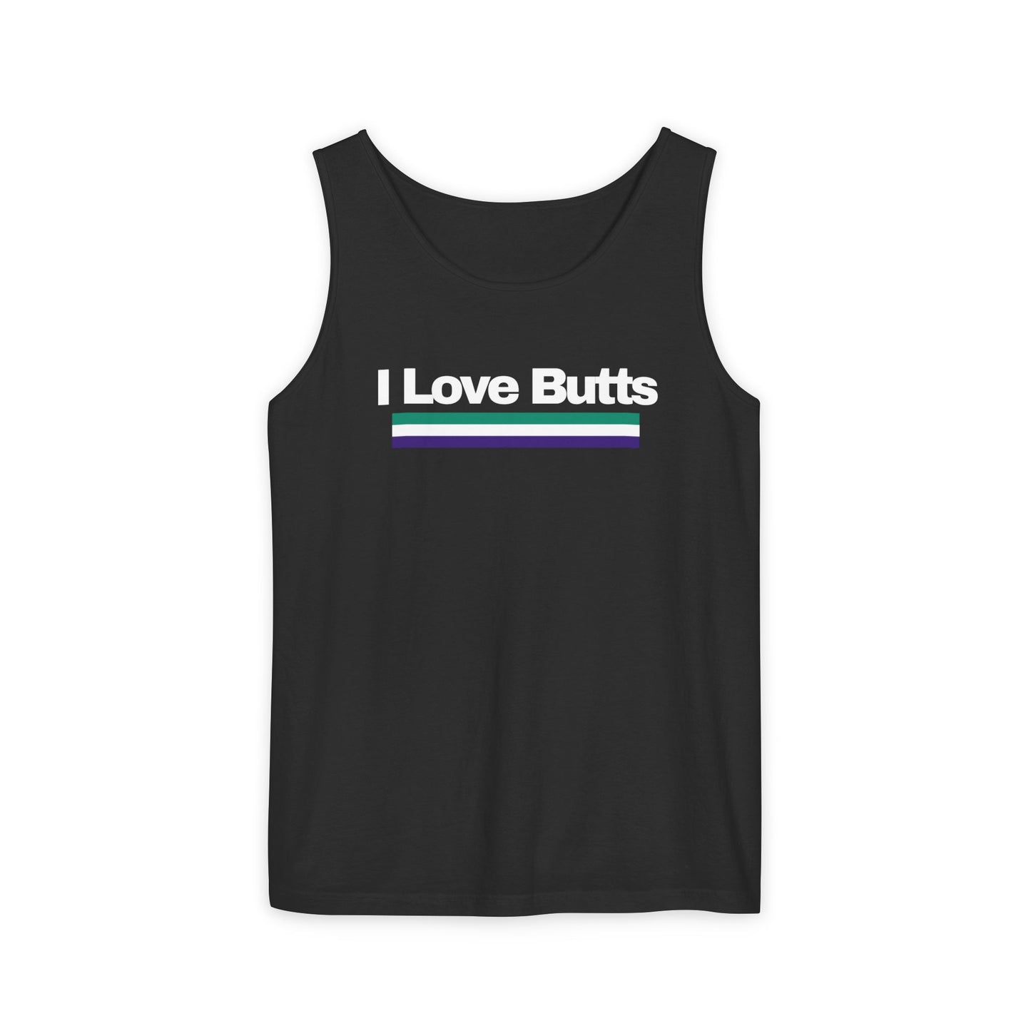 Butts Unisex Garment-Dyed Tank Top