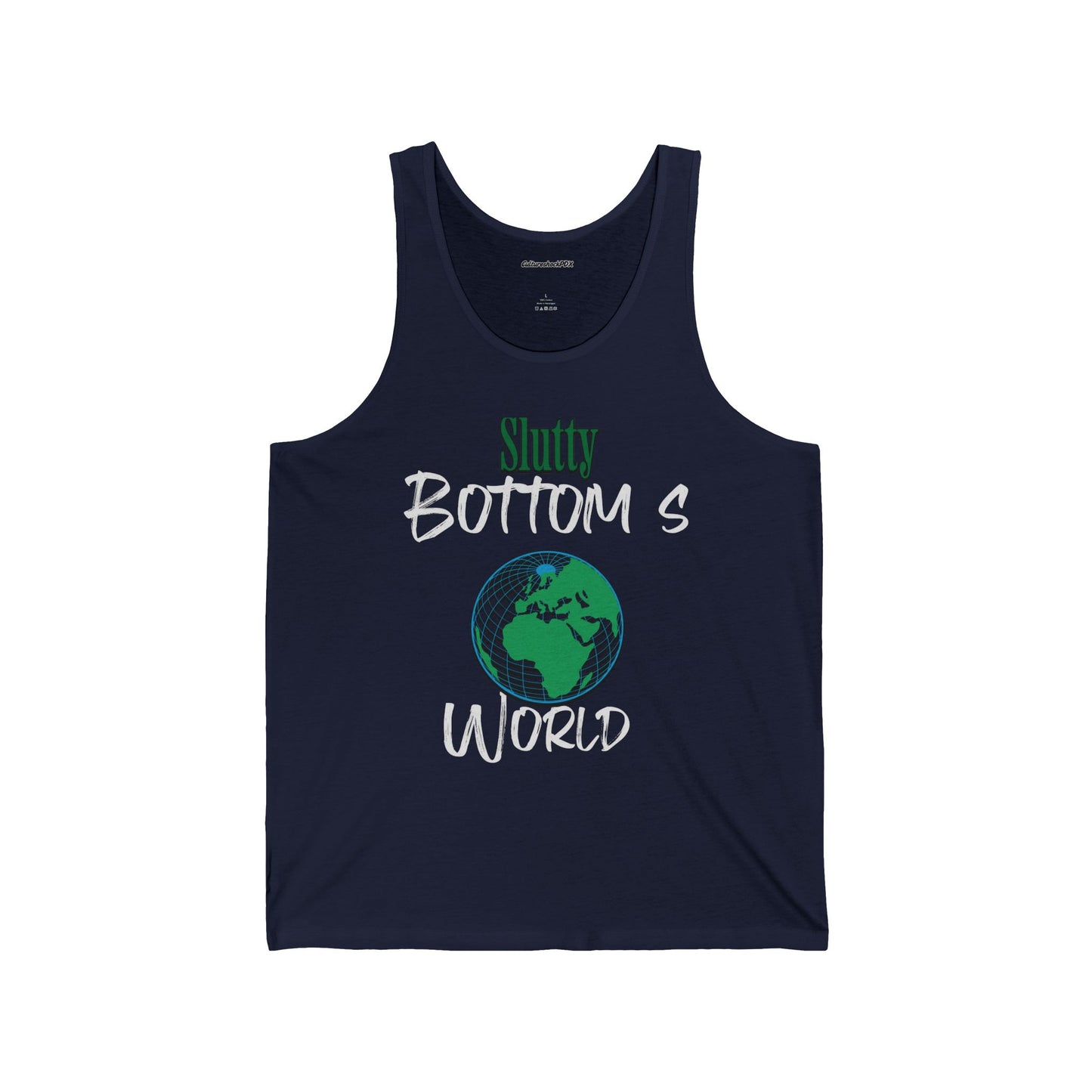 Slutty Bottom`s Unisex Jersey Tank