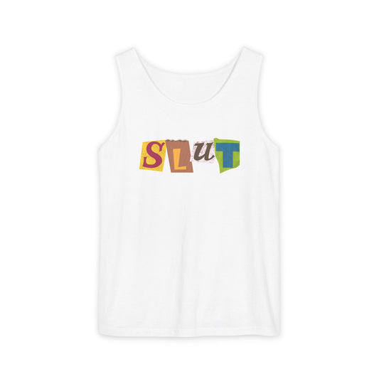 Slut Unisex Garment-Dyed Tank Top