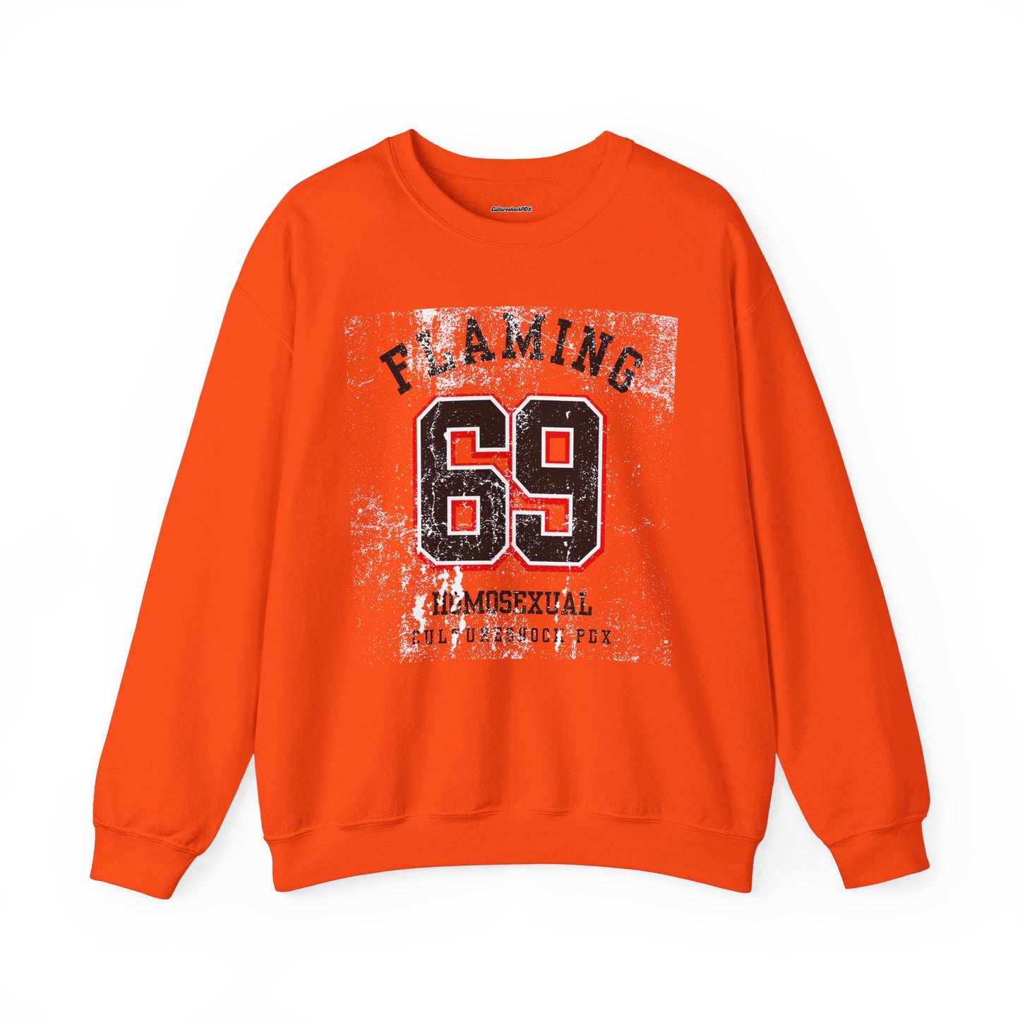 Flaming Unisex Heavy Blend™ Crewneck Sweatshirt