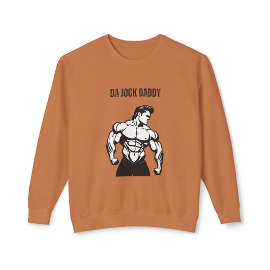 Da Jock Daddy Unisex Lightweight Crewneck Sweatshirt