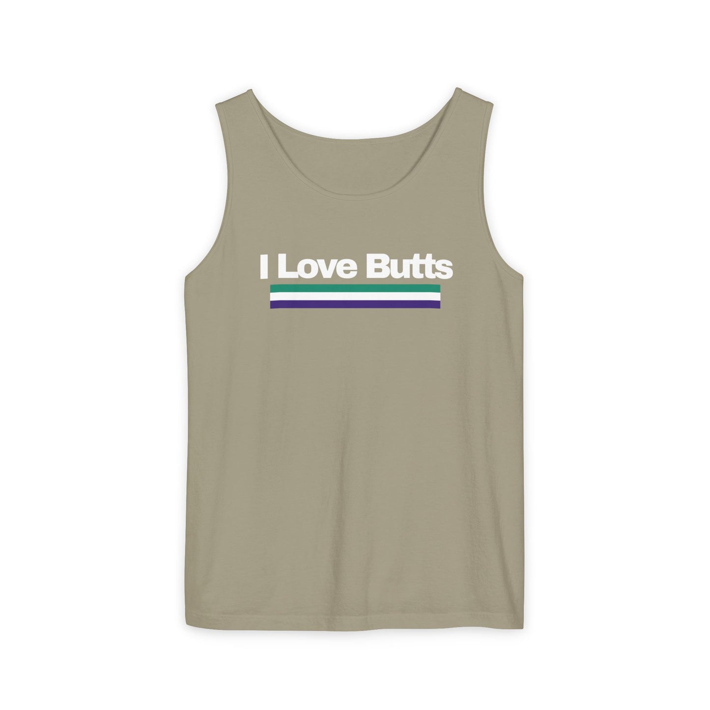 Butts Unisex Garment-Dyed Tank Top