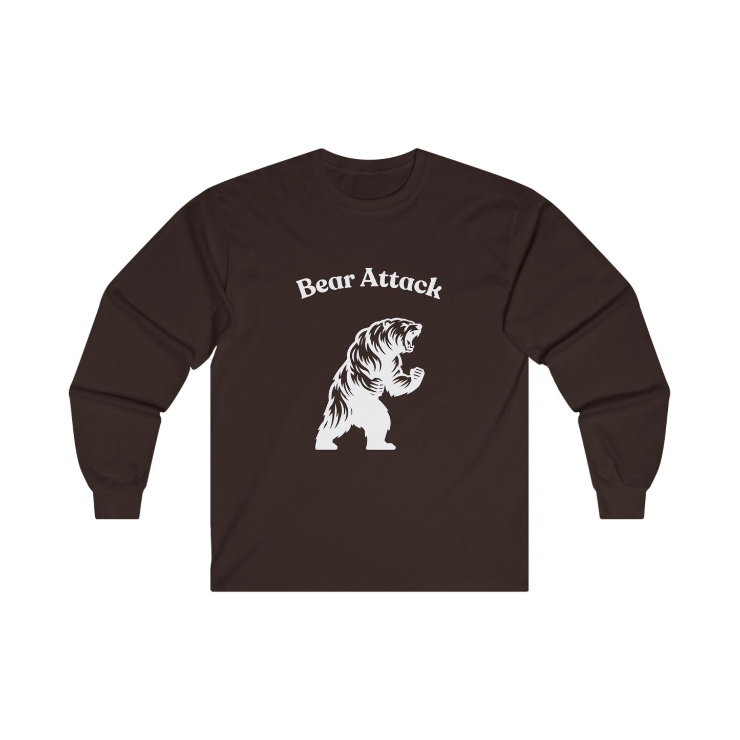 Bear Attack Unisex Ultra Cotton Long Sleeve Tee