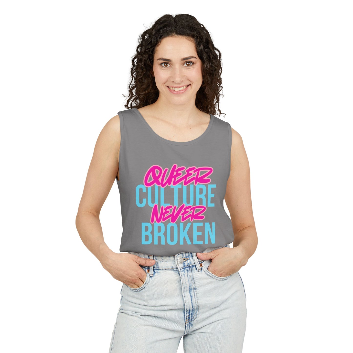 Queer Culture Unisex Garment-Dyed Tank Top
