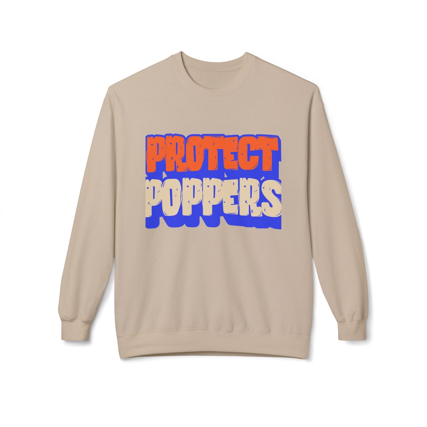 Protect Poppersnisex Midweight Softstyle Fleece Crewneck Sweatshirt