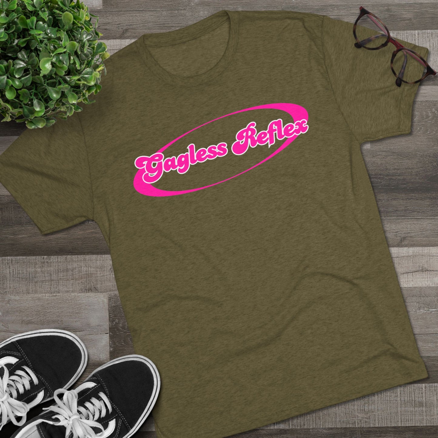 Gagless Reflex Unisex Tri-Blend Crew Tee