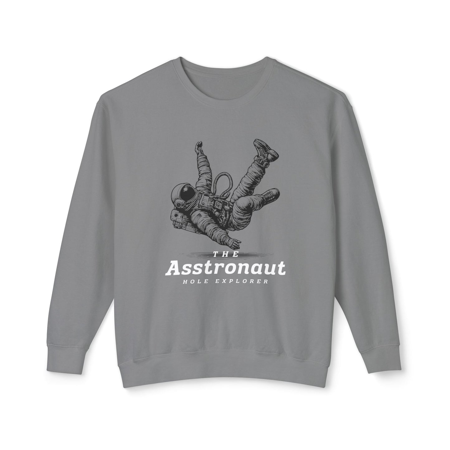 The Asstronaut #1 Unisex Lightweight Crewneck Sweatshirt