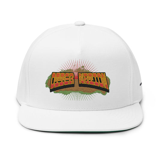 Otter Nation Flat Bill Cap (Embroidery)