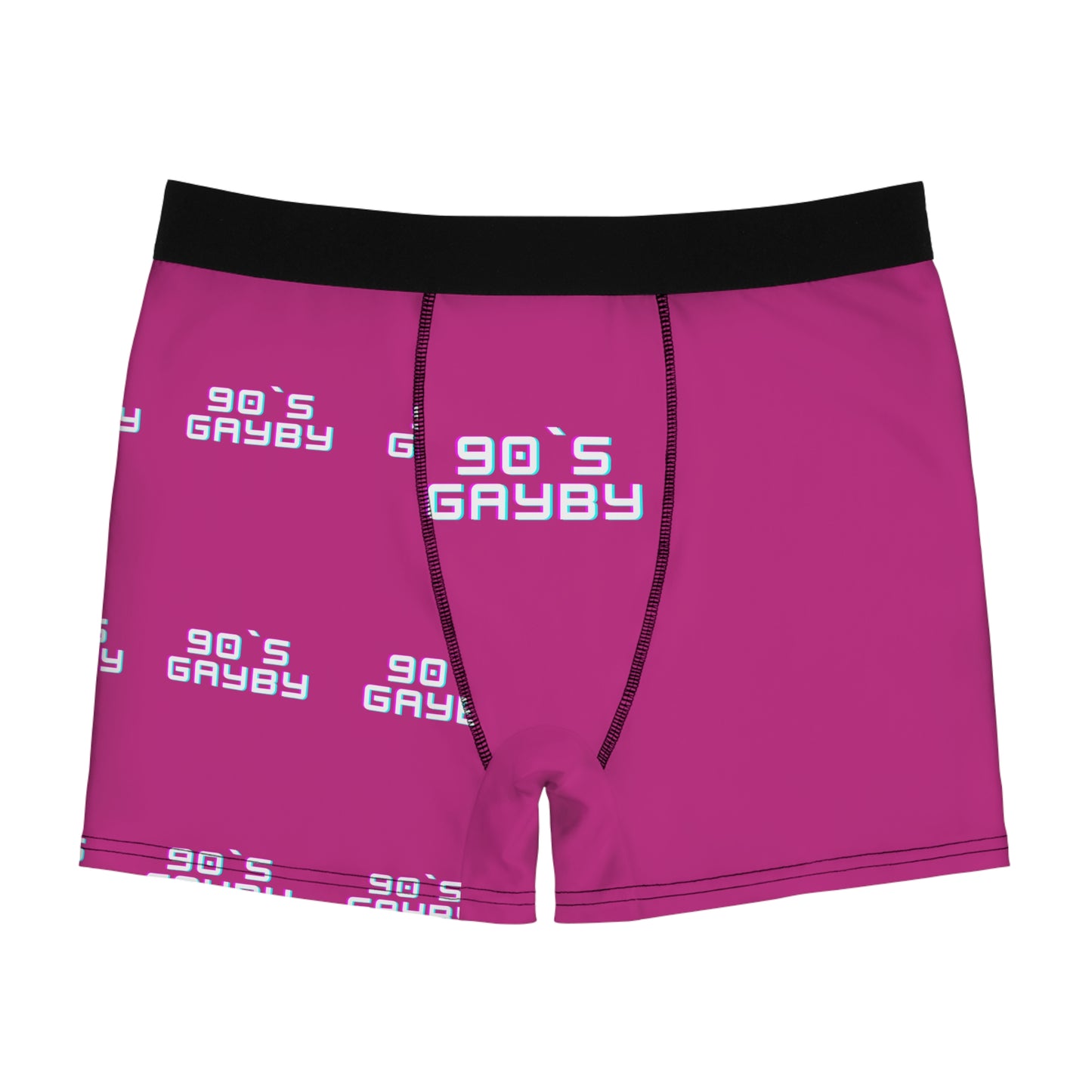 90`s Gayby Men's Boxer Briefs (AOP)